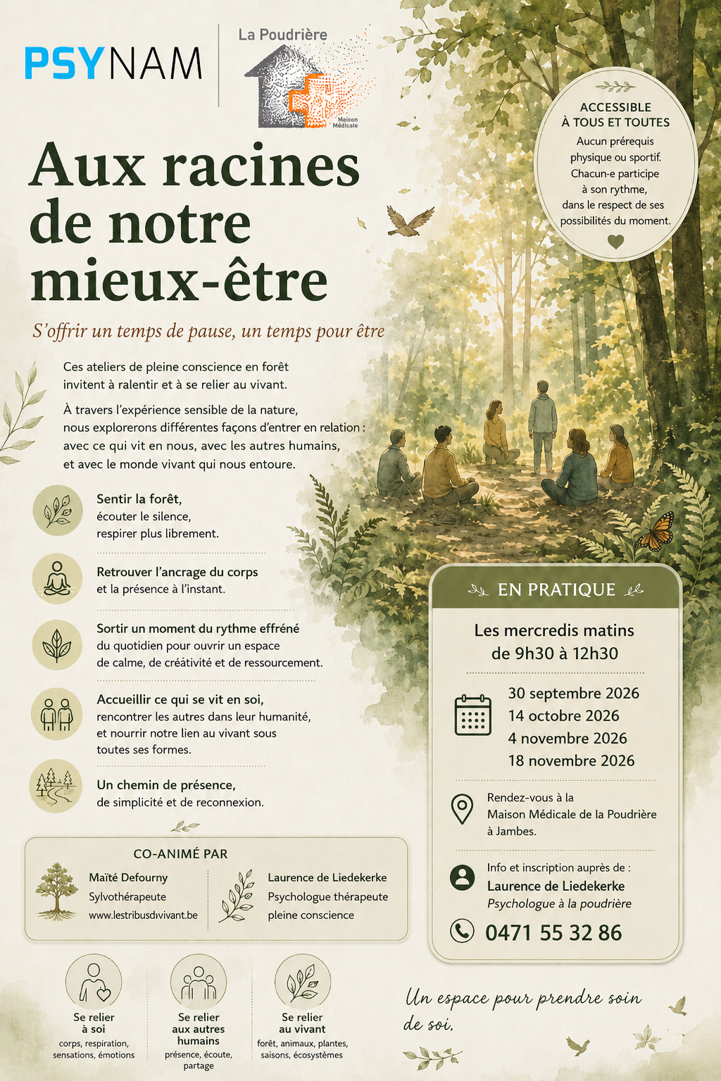 Flyers : Aux racines de notre mieux-être.